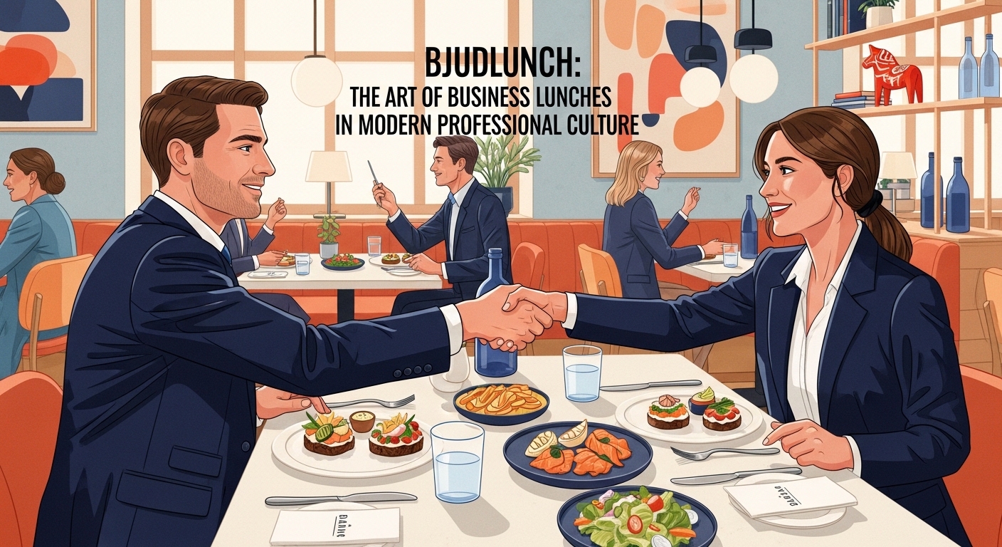 Bjudlunch: The Art of Business Lunches in Modern Professional Culture