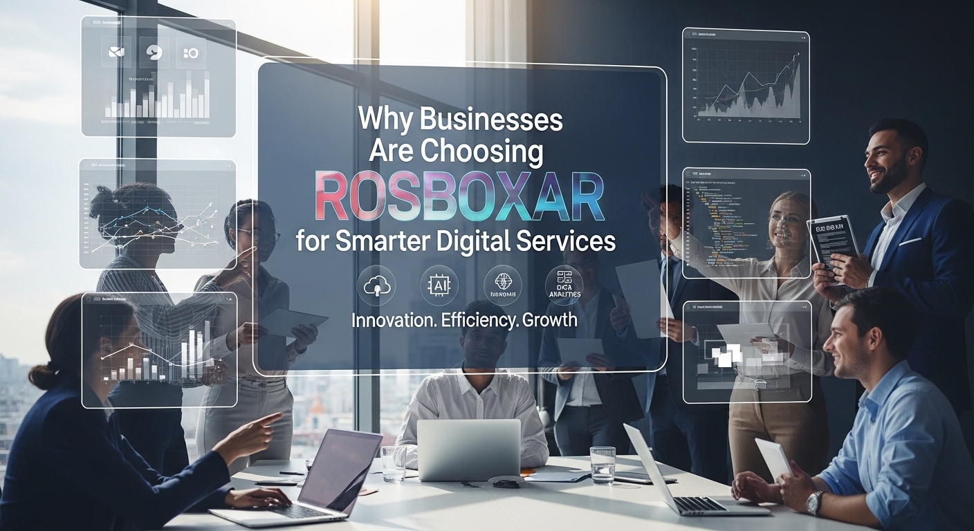 Why Businesses Is Going to Rosboxar for Smarter Digital Services