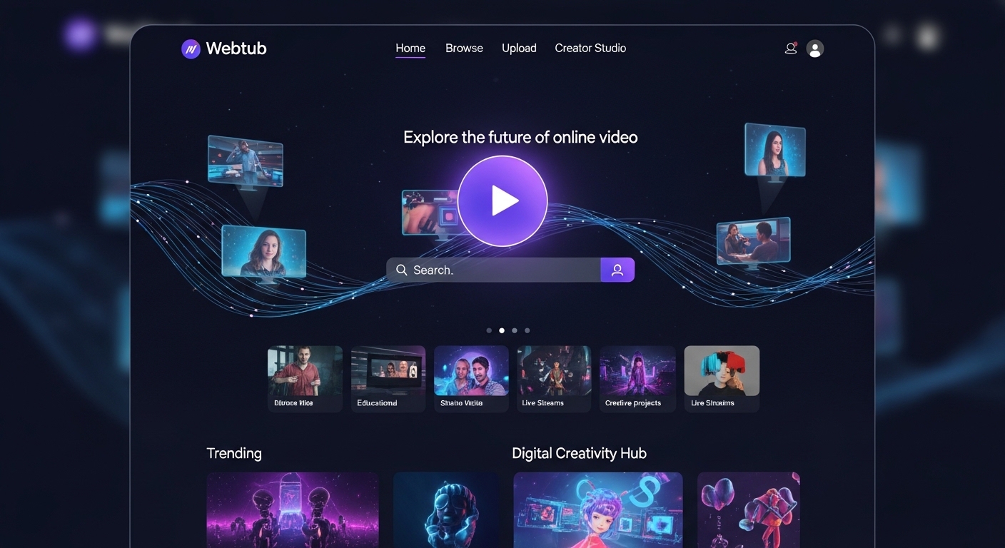 Webtub: The Future of Online Video Sharing and Digital Creativity