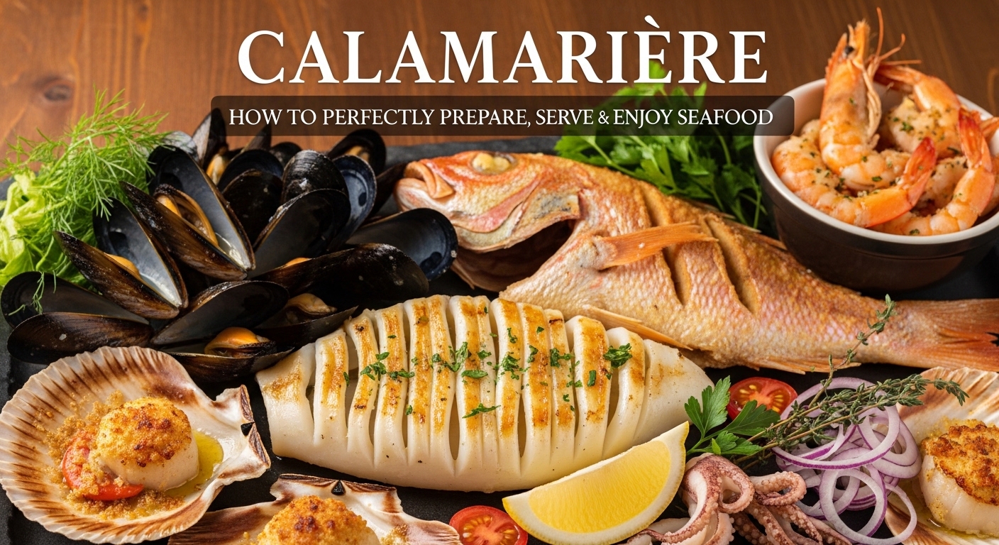 Calamariere: How to Perfectly Prepare, Serve & Enjoy Seafood