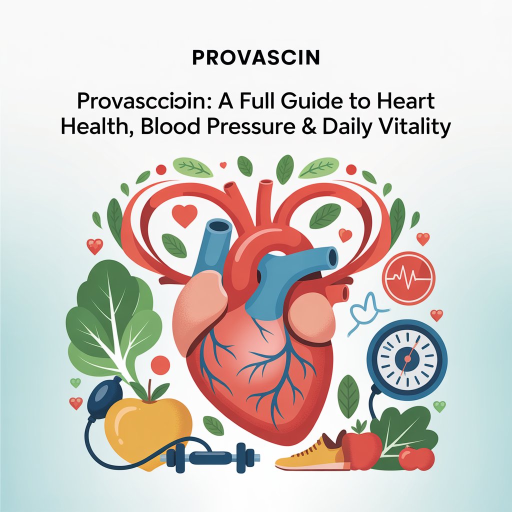 Provascin: A Full Guide to Heart Health, Blood Pressure & Daily Vitality