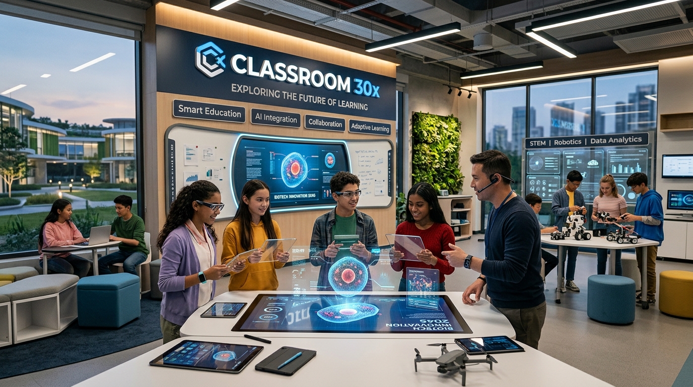 Classroom 30x: Exploring the Future of Learning via Smart Education
